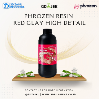 Original Phrozen Resin 8K Red Clay High Detail for 8K LCD 3D Printer